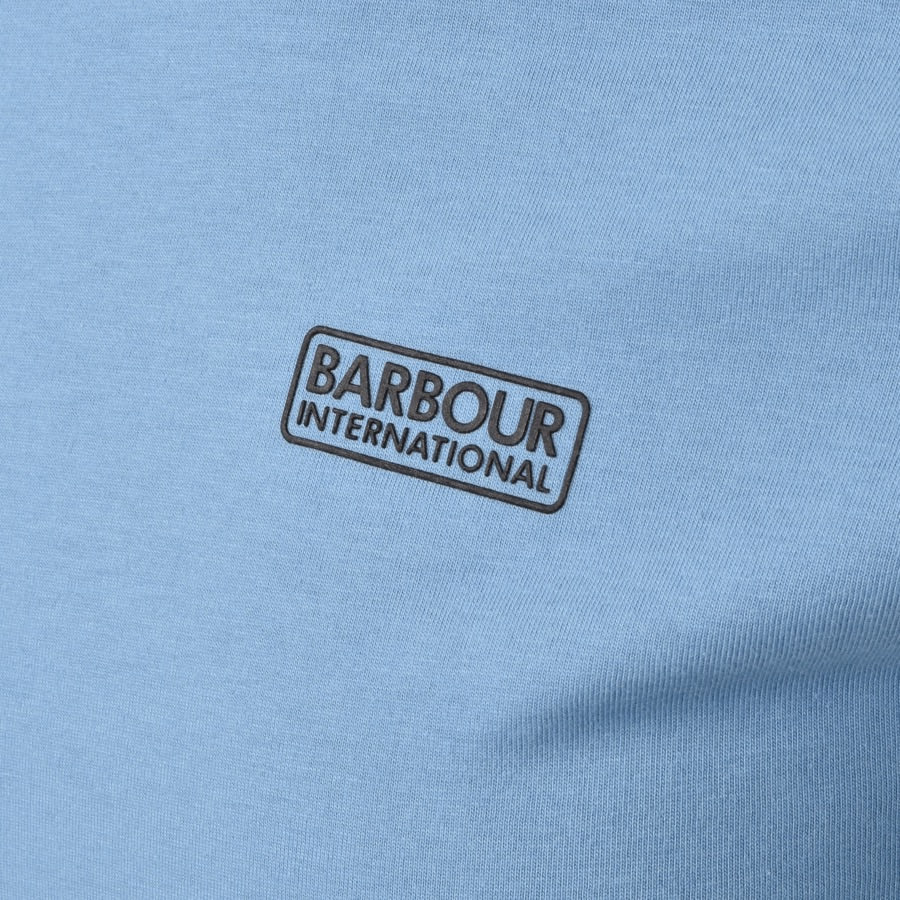 Alternative Image for ProductBarbour International Logo T Shirt Blue3